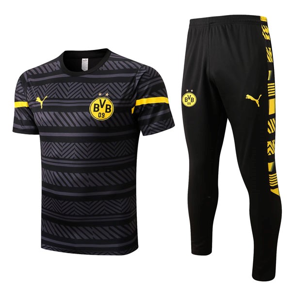 Camiseta Borussia Dortmund Conjunto Completo 2022-2023 Gris